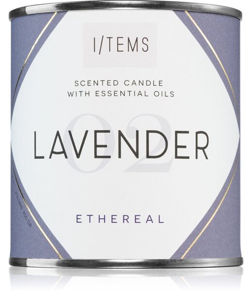 I/TEMS Essential 02 / Lavender mirisna svijeća 200 g