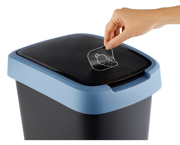 Kanta za otpad od reciklirane plastike 50 l Twist - Rotho