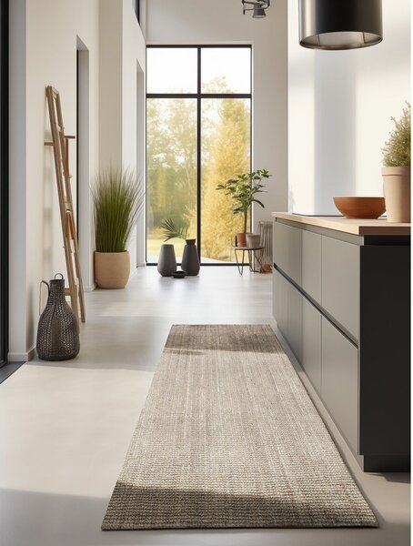 Krem staza jutenia 80x200 cm Bouclé – Hanse Home