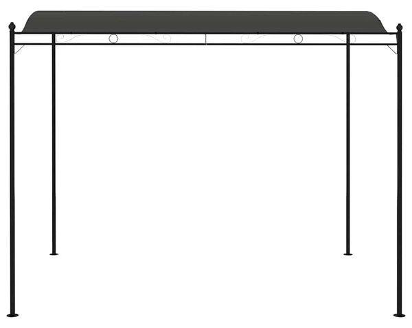 Nadstrešnica 3 x 2,4 m antracit - Antracitno siva / N/A
