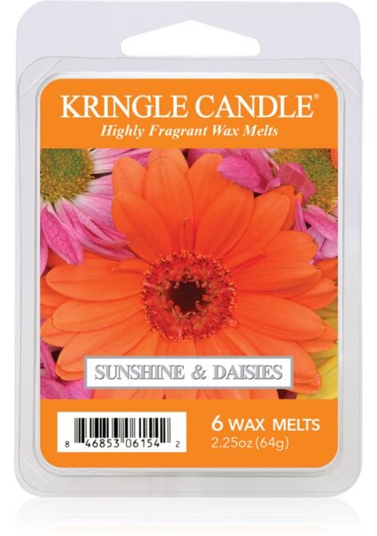 Kringle Candle Sunshine & Daisies vosak za aroma lampu 64 g