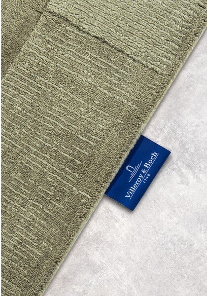 Zelena ručno rađena vunenia staza 80x250 cm Charlotte – Villeroy&Boch
