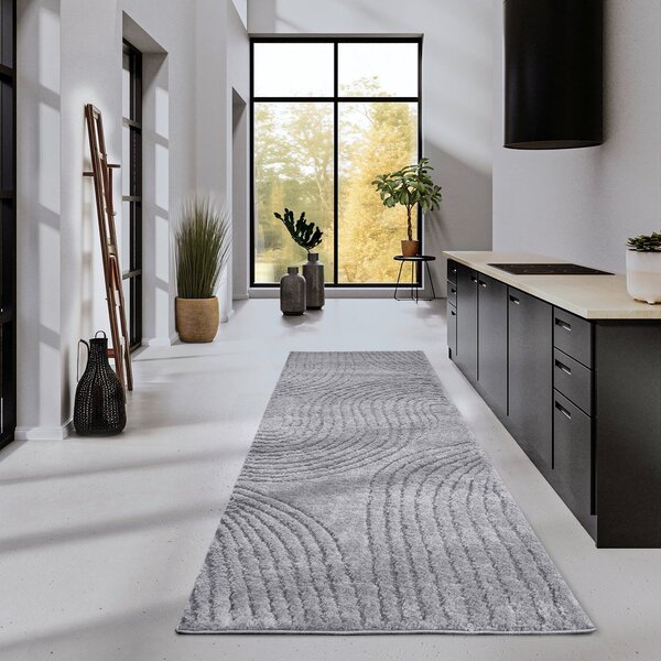 Siva staza 80x240 cm Pigment Light Grey – Elle Decoration