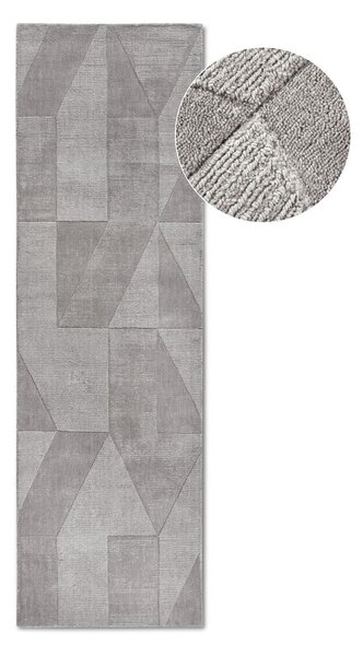 Siva ručno rađena vunenia staza 80x250 cm Ursule – Villeroy&Boch