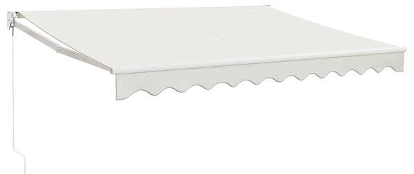Tenda na uvlačenje krem 3 x 2,5 m od tkanine i aluminija - Krema / 3 x 2.5 m