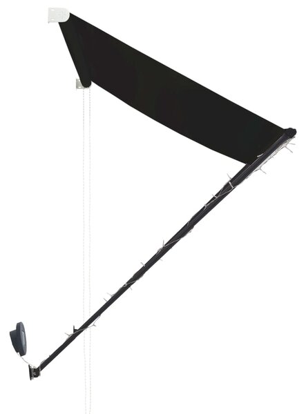 Tenda na uvlačenje s LED svjetlima 300 x 150 cm antracit - Antracitno siva / 300 x 150 cm