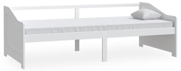 Trosjed / dnevni ležaj bijeli 90 x 200 cm od masivne borovine - Bijela / N/A