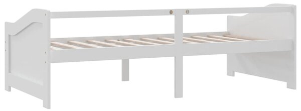 Trosjed / dnevni ležaj bijeli 90 x 200 cm od masivne borovine - Bijela / N/A