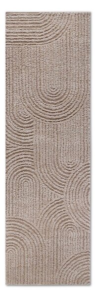 Bež staza 80x240 cm Chappe Beige – Elle Decoration