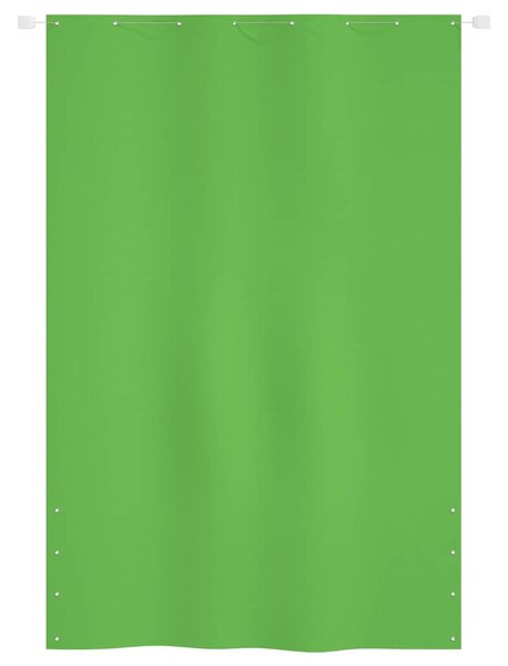 Balkonski zastor svjetlozeleni 160 x 240 cm od tkanine Oxford - Zelena / 160 x 240 cm