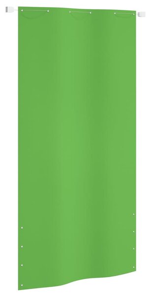 Balkonski zastor svjetlozeleni 120 x 240 cm od tkanine Oxford - Zelena / 120 x 240 cm