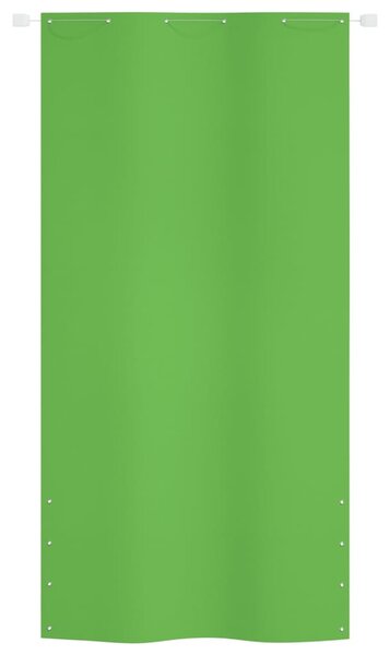 Balkonski zastor svjetlozeleni 120 x 240 cm od tkanine Oxford - Zelena / 120 x 240 cm