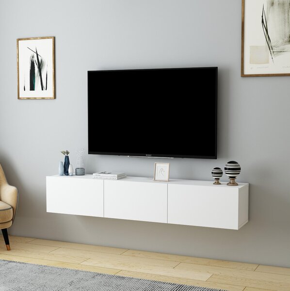 Zondo.hr TV stolić/ormarić Dereba (bijela). Akcija -30%. 1107838