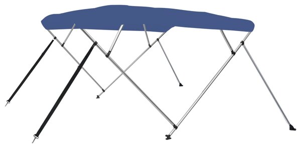 Tenda bimini s 4 luka plava 243 x 180 x 137 cm - Bijela / 243 x 180 x 137 cm