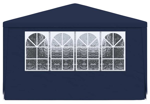 Profesionalni šator za zabave 4 x 6 m plavi 90 g/m² - Plava / 4 x 6 m