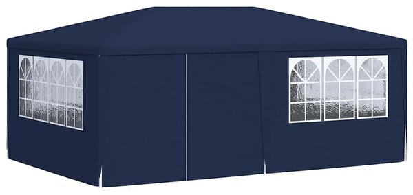 Profesionalni šator za zabave 4 x 6 m plavi 90 g/m² - Plava / 4 x 6 m