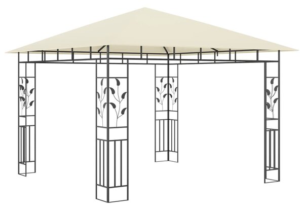 Sjenica s mrežom protiv komaraca 3 x 3 x 2,73 m krem 180 g/m² - Krema / 3 x 3 x 2.73 m