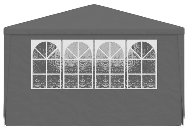 Profesionalni šator za zabave 4 x 6 m antracit 90 g/m² - Antracitno siva / 4 x 6 m