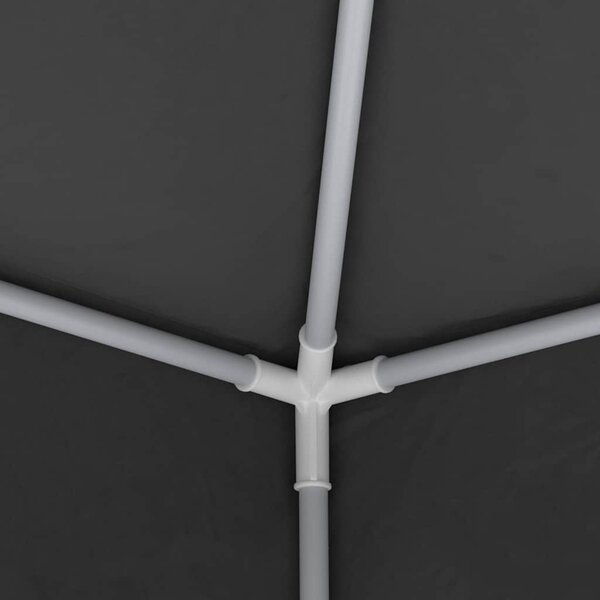 Profesionalni šator za zabave 4 x 6 m antracit 90 g/m² - Antracitno siva / 4 x 6 m