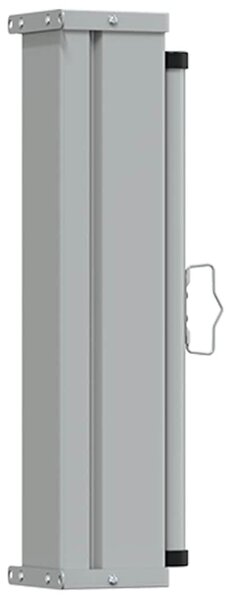 Uvlačiva bočna tenda za terasu 60 x 300 cm siva - Siva / 60 x 300 cm