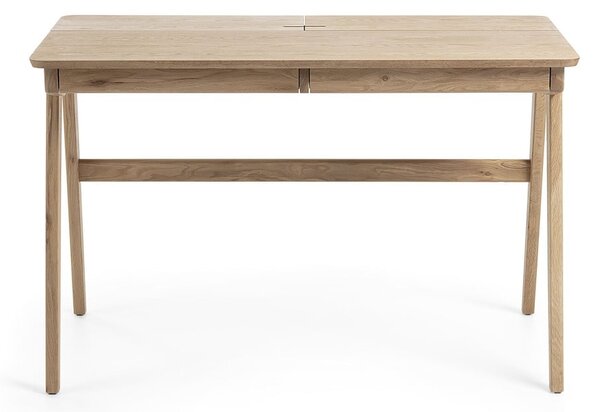 Radni stol Kave Home Jakes Natural, 120 x 65 cm