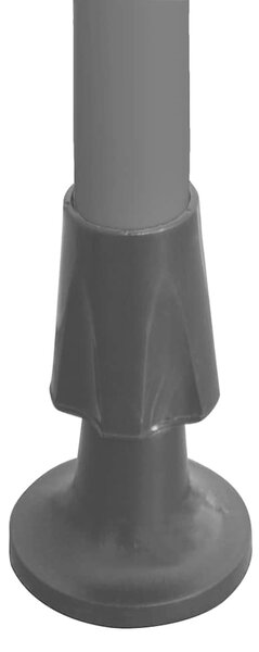 Tenda na ručno uvlačenje s LED svjetlom 350 cm narančasto-smeđa - Šarena / N/A