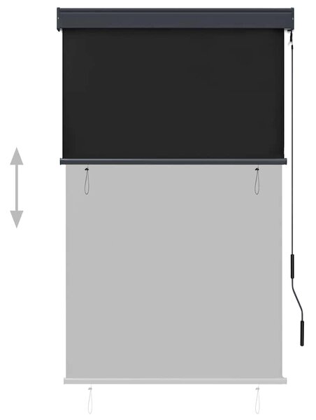 Vanjska roleta 100 x 250 cm antracit - Antracitno siva / 100 x 250 cm
