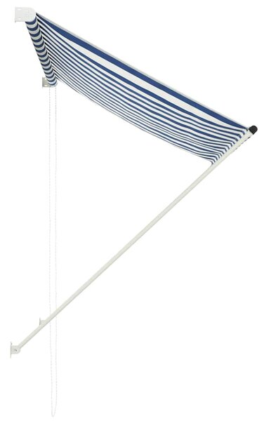 Tenda na uvlačenje 150 x 150 cm plavo-bijela - Plava / 150 x 150 cm
