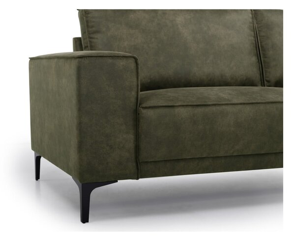 Zelena sofa od imitacije kože 224 cm Copenhagen – Scandic