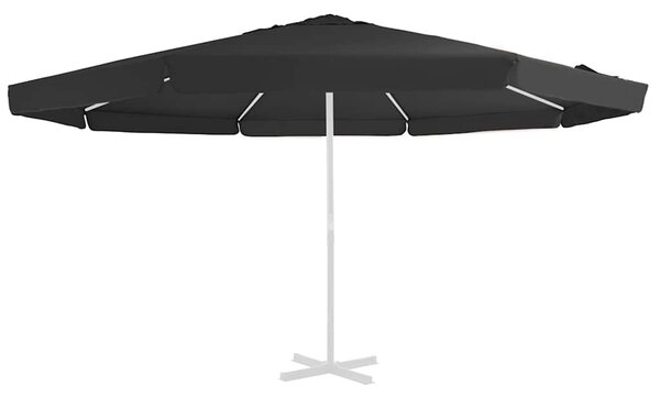 Zamjenska tkanina za vrtni suncobran 515 cm crna - Crna / Φ 515 cm