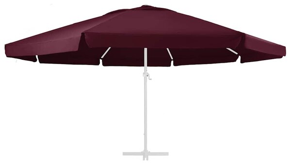 Zamjenska tkanina za vrtni suncobran bordo 610 cm - Bordo crvena / Φ 610 cm