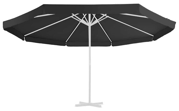 Zamjenska tkanina za vrtni suncobran 515 cm crna - Crna / Φ 515 cm