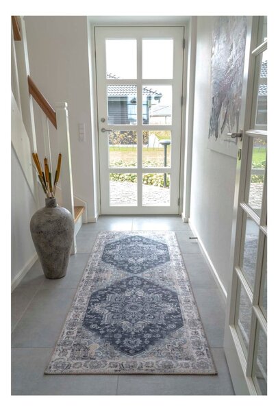 Plava staza za tepih 200x80 cm Havana - House Nordic