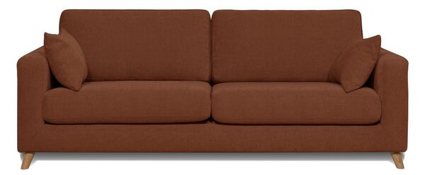 Tamno narančasta sofa 234 cm Faria - Scandic