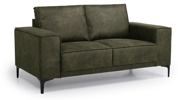 Zelena sofa od imitacije kože 164 cm Copenhagen – Scandic