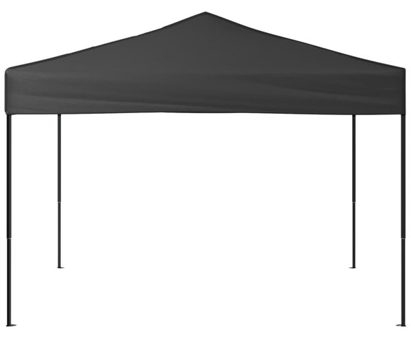 Sklopivi šator za zabave 3 x 3 m antracit - Antracitno siva / N/A