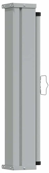 Uvlačiva bočna tenda za terasu 80 x 300 cm siva - Siva / 80 x 300 cm