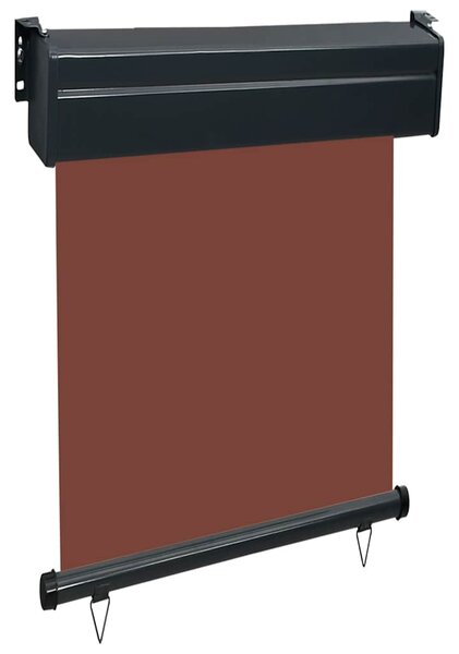 Balkonska bočna tenda 65 x 250 cm smeđa - Smeđa / 65 x 250 cm