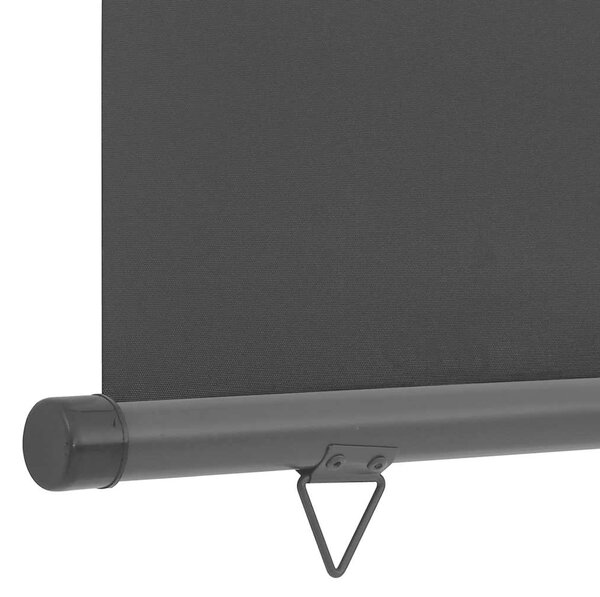 Balkonska bočna tenda 125 x 250 cm crna - Crna / 125 x 250 cm