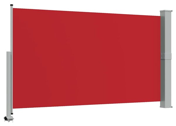 Uvlačiva bočna tenda za terasu 140 x 300 cm crvena - Crvena / 140 x 300 cm