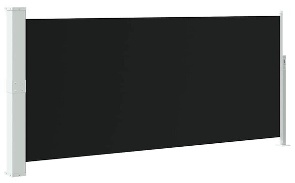 Uvlačiva bočna tenda 140 x 300 cm crna - Crna / 140 x 300 cm