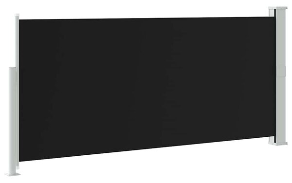 Uvlačiva bočna tenda 140 x 300 cm crna - Crna / 140 x 300 cm