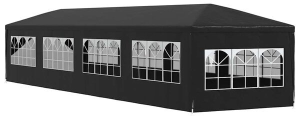 Šator za zabave 3 x 12 m antracit - Antracitno siva / 3 x 12 m