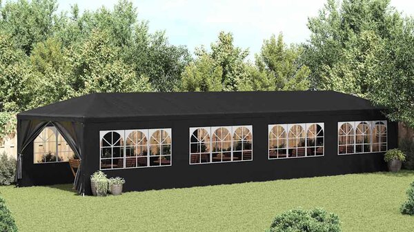 Šator za zabave 3 x 12 m antracit - Antracitno siva / 3 x 12 m