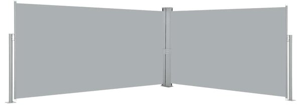 Bočna Tenda Uvlačiva 160x600 cm Siva - Siva / 160 x 600 cm