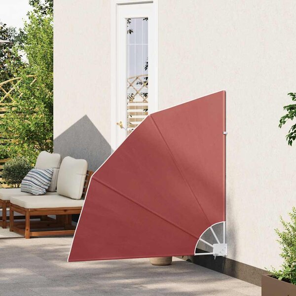 Sklopiva bočna tenda terakota 140 x 140 cm - Narančasta / 140 x 140 cm