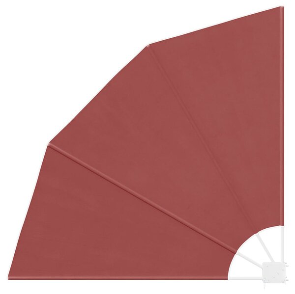 Sklopiva bočna tenda terakota 140 x 140 cm - Narančasta / 140 x 140 cm