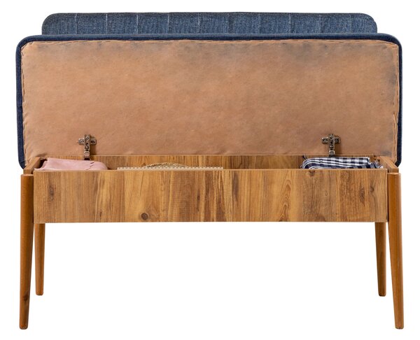 Zondo.hr Blagovaonski stol na razvlačenje sa 2 stolice i 2 klupe Vlasta (bor atlantic + tamnoplava). Akcija -31%. 1072180