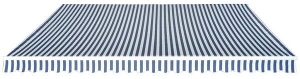 Tenda na Ručno Sklapanje 500 cm Plavo-Bijela - Plava / 5 x 3 m
