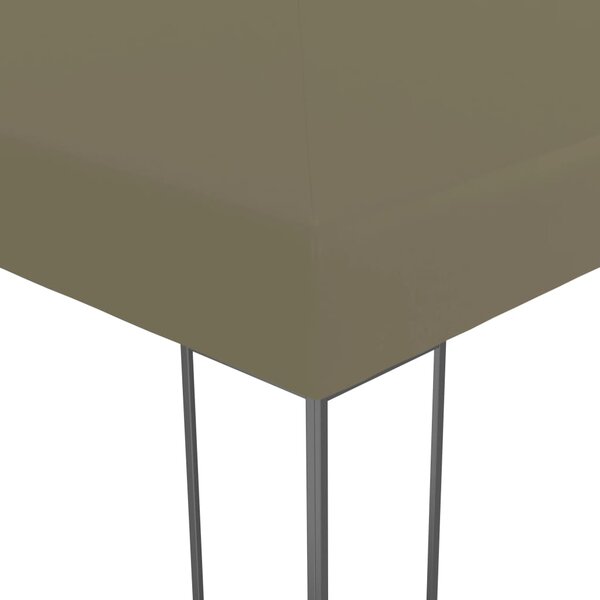 Vrtni šator 3 x 3 m smeđe-sivi 180 g/m² - Tupe / N/A